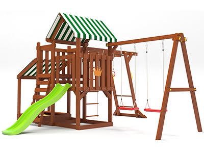 Детский игровой комплекс TooSun (Тусан) 4 с песочницей